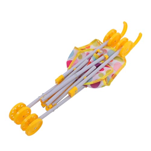 Yardwe Trolley- Puppenwagen Sitz Stoff vorgeben Puppenbuggy Dolly Puppenwagen Kinderwagenmodell Kinderwagen-Babypuppe Babypuppen Polyester Colorful Yardwe Trolley- Puppenwagen Sitz Stoff vorgeben Puppenbuggy Dolly Puppenwagen Kinderwagenmodell Kinderwagen-Babypuppe Babypuppen Polyester Colorful von Yardwe