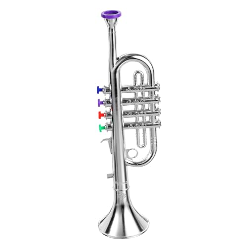 Yardwe Trompete Simulierte Trompete Für Pädagogisches Instrument Kreativität Und Musikalität Leichtes Und Tragbares Design Langlebig Und Sicher Für Kleine Yardwe Trompete Simulierte Trompete Für Pädagogisches Instrument Kreativität Und Musikalität Leichtes Und Tragbares Design Langlebig Und Sicher Für Kleine von Yardwe