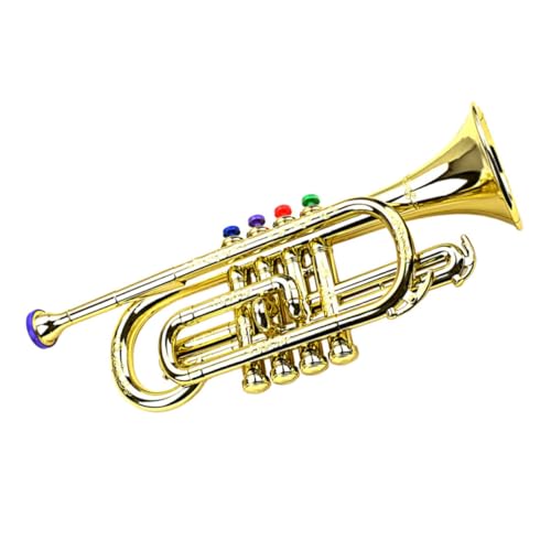 Yardwe Trompeten aus Robustem Kindermusikinstrument für Jungen für Kreative Spielmomente und Musikalische für Jahren Yardwe Trompeten aus Robustem Kindermusikinstrument für Jungen für Kreative Spielmomente und Musikalische für Jahren von Yardwe