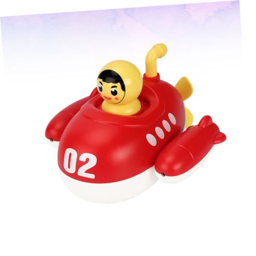 Yardwe U-Boot- Badespielzeug lustiges Springbrunnenspielzeug Uhrwerkfederspielzeug Babyzubehör Wasserspielspielzeug rot Yardwe U-Boot- Badespielzeug lustiges Springbrunnenspielzeug Uhrwerkfederspielzeug Babyzubehör Wasserspielspielzeug rot von Yardwe