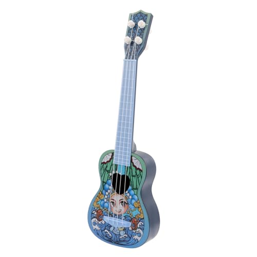 Yardwe Ukulele Gitarrenmusikspielzeug Kinderspielzeug Ukulel - Ukulele - Ukulele- Für Das Frühe Lernen Musikspielzeug Für -Ukulele Nylon von Yardwe