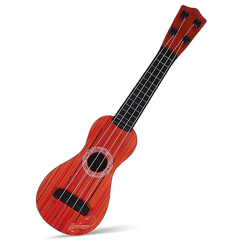 Yardwe Ukulele Mini Gitarre Mini Musikspielzeug Gitarren Für Ukulele Für Anfänger Ukulele Instrument Pädagogische Ukulele Übung Ukulele Simulation Ukulele Gitarrenmodell von Yardwe