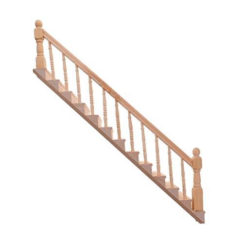 Yardwe Unbemalt DIY Puppenhaus Zubehör Für Kreative Mini Dekoration Und Bastelprojekte Linker Handlauf Yardwe Unbemalt DIY Puppenhaus Zubehör Für Kreative Mini Dekoration Und Bastelprojekte Linker Handlauf von Yardwe
