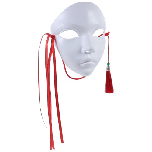 Yardwe Unbemalte Maske für Diy Projekte Weiße Graffiti Maske für Erwachsene für Fasching Cosplay und Kreative Gestaltung Aus Sicherem Material Vielseitig Einsetzbar von Yardwe