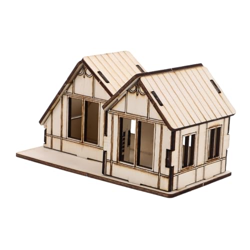 Yardwe Unfertiger DIY Modellbausatz Holzhandwerk für Kreative Partydekoration und Sandbox Projekte Realistische Miniaturszene mit Präziser Schneidung Yardwe Unfertiger DIY Modellbausatz Holzhandwerk für Kreative Partydekoration und Sandbox Projekte Realistische Miniaturszene mit Präziser Schneidung von Yardwe
