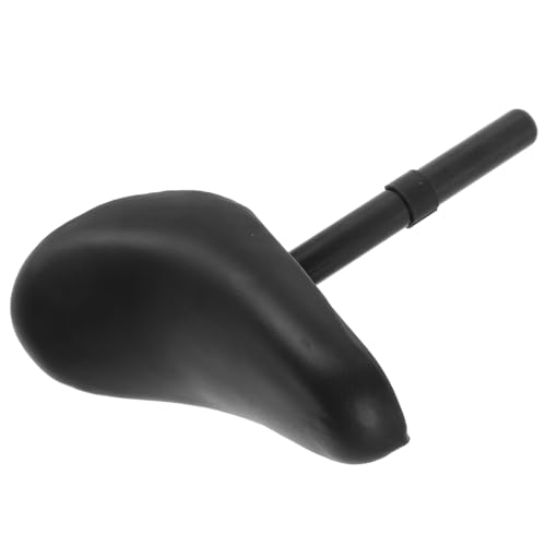 Yardwe Verdickter Sitz Austausch des Fahrradsitzes für Sitzkissen Fahrrad Kinderfahrradsitz weicher Fahrradsitz Knie Scooter Fahrradsitz für Mädchen Stahlrohr Black von Yardwe