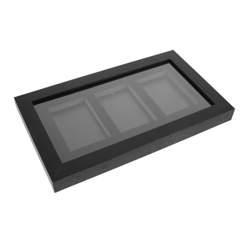 Yardwe Wandmontierter Kartenständer Für Sammelkarten Präsentationsrahmen Für Sport Und Baseballkarten Platzsparend Elegantes Design von Yardwe