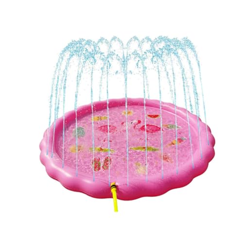 Yardwe Wasserspielmatte Für Faltbare Spritzmatte Aus Umweltfreundlichem rutschfest Für Garten Strand Und Poolaktivitäten Pinker Design Yardwe Wasserspielmatte Für Faltbare Spritzmatte Aus Umweltfreundlichem rutschfest Für Garten Strand Und Poolaktivitäten Pinker Design von Yardwe