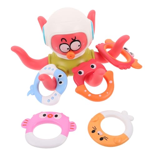 Yardwe Wasserspielzeug Meeresbewohner Ringwurfspiel Bade Poolspielzeug mit Hautfreundlichem Design für Junge Mädchen und Interaktives Lernspielzeug für Indoor und Outdoor Yardwe Wasserspielzeug Meeresbewohner Ringwurfspiel Bade Poolspielzeug mit Hautfreundlichem Design für Junge Mädchen und Interaktives Lernspielzeug für Indoor und Outdoor von Yardwe