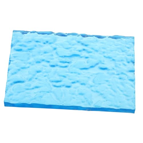Yardwe Wasserwellbasis Meeresbasis Modell Meeresszene Modell Dekorative Wasserbasis Modell Figuren Unterlage Unterstützung für Actionfiguren Kunsthandwerk aus Meeresharz Basishalter Blue Yardwe Wasserwellbasis Meeresbasis Modell Meeresszene Modell Dekorative Wasserbasis Modell Figuren Unterlage Unterstützung für Actionfiguren Kunsthandwerk aus Meeresharz Basishalter Blue von Yardwe