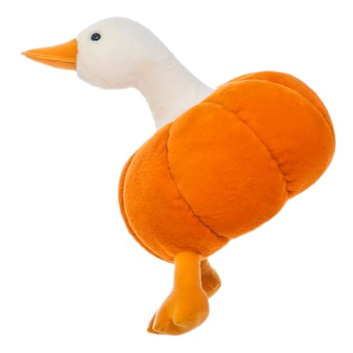 Yardwe Weiches Plüschtier Kürbis Ente Kuscheliges Halloween Stofftier Niedliche Kürbis Deko Puppe für Sofa Couch Sicheres Material als Geburtstagsgeschenk und Wohnraumdekoration Yardwe Weiches Plüschtier Kürbis Ente Kuscheliges Halloween Stofftier Niedliche Kürbis Deko Puppe für Sofa Couch Sicheres Material als Geburtstagsgeschenk und Wohnraumdekoration von Yardwe