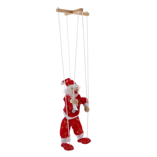 Yardwe Weihnachtliche Holz Marionette Puppenspielzeug mit Zugfaden Bunte Interaktive Kinderpuppe für Kreatives und Fingerfertigkeit für Jahre Dekorative Weihnachtsfigur Yardwe Weihnachtliche Holz Marionette Puppenspielzeug mit Zugfaden Bunte Interaktive Kinderpuppe für Kreatives und Fingerfertigkeit für Jahre Dekorative Weihnachtsfigur von Yardwe