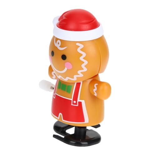 Yardwe Weihnachts Aufziehspielzeug Niedlicher Lebkuchenmann mit Aufziehfunktion Lustiges Kinderspielzeug für Weihnachten für Feiertagsdeko für Festliche Yardwe Weihnachts Aufziehspielzeug Niedlicher Lebkuchenmann mit Aufziehfunktion Lustiges Kinderspielzeug für Weihnachten für Feiertagsdeko für Festliche von Yardwe
