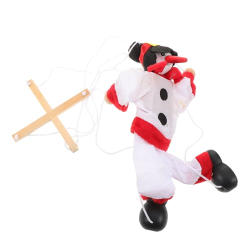Yardwe Weihnachts -schneemannspielzeug Puppenmarionette Marionettenpuppen Schneemann Plüschtier Mini-schneemann-zubehör Schneemann Marionetten-Ornamente Stoff Yardwe Weihnachts -schneemannspielzeug Puppenmarionette Marionettenpuppen Schneemann Plüschtier Mini-schneemann-zubehör Schneemann Marionetten-Ornamente Stoff von Yardwe