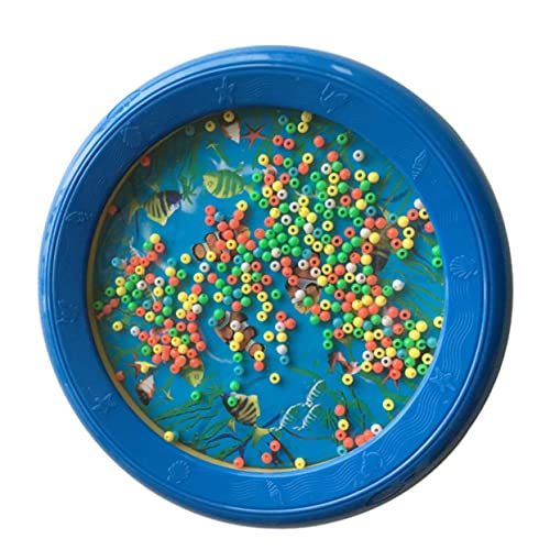 Yardwe Wellentrommelinstrument Einzigartige Musikinstrumente Ozeanwellen-Perlentrommel Schlaginstrument Trommel Instrumente für Kinderinstrument Meerestrommel PVC Blau Yardwe Wellentrommelinstrument Einzigartige Musikinstrumente Ozeanwellen-Perlentrommel Schlaginstrument Trommel Instrumente für Kinderinstrument Meerestrommel PVC Blau von Yardwe