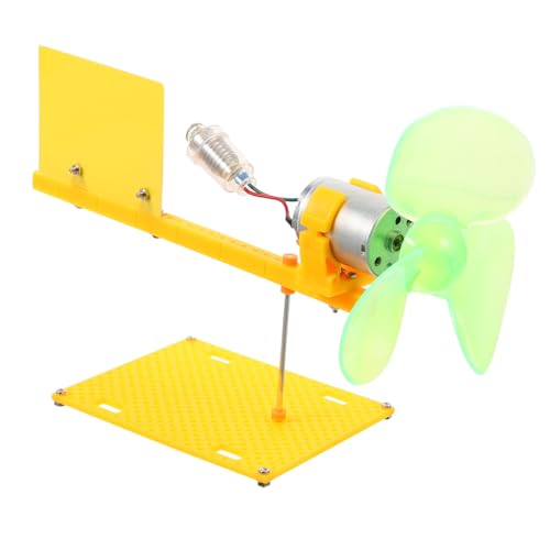 Yardwe Windgenerator DIY Motor Mini Bausatz Science Project Generator kleine Windmühlen -Turbinengenerator Generator-Experiment-Modell kleine Generatoren Hauswindturbine Plastik Yardwe Windgenerator DIY Motor Mini Bausatz Science Project Generator kleine Windmühlen -Turbinengenerator Generator-Experiment-Modell kleine Generatoren Hauswindturbine Plastik von Yardwe