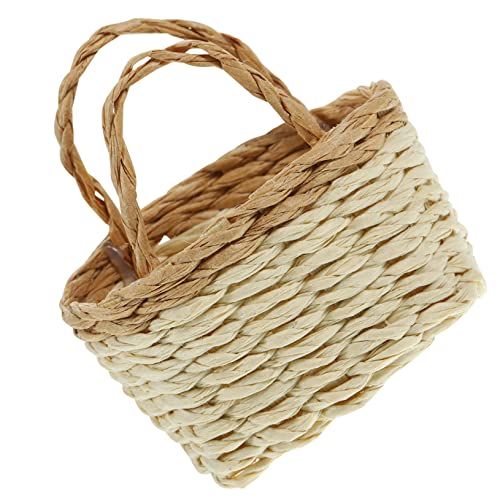 Yardwe Woven Basket für Puppenhaus DIY Dekoration Süßes Mini Ornament Hochwertiges Design für Miniaturszenen und Kreative Projekte Yardwe Woven Basket für Puppenhaus DIY Dekoration Süßes Mini Ornament Hochwertiges Design für Miniaturszenen und Kreative Projekte von Yardwe