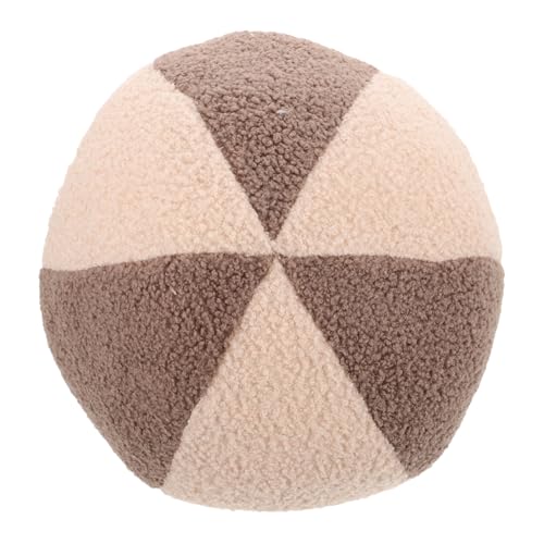 Yardwe Yogakissen Sitzplätze Kugelkissen Meditationskissen Erwachsene werfen Geburtstagsgeschenk Dekoration Wohnkultur Kissen Yoga-Ball Rundes Kissen Plüschballkissen PP Baumwolle von Yardwe