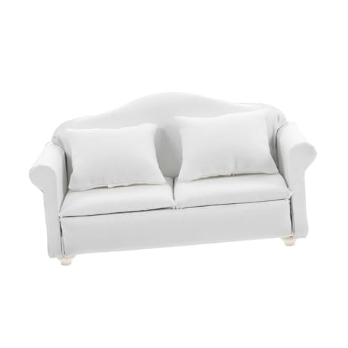 Yardwe Zartes Mini Sofa Für Puppenhaus Exquisites Miniaturmöbel Dekorative Couch Für Mini Hauszubehör Für Kreative Und Puppenspieler Hochwertige Verarbeitung von Yardwe