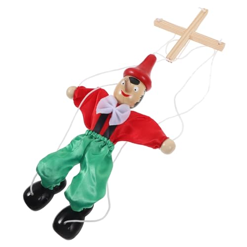 Yardwe Zeichenfolge Marionettenspielzeug hölzerne Marionetten Handpuppe Marionettenpuppen Puppenmarionette Steckpuppenfiguren Marionettenpuppe für Holz Zufällige Farbe Yardwe Zeichenfolge Marionettenspielzeug hölzerne Marionetten Handpuppe Marionettenpuppen Puppenmarionette Steckpuppenfiguren Marionettenpuppe für Holz Zufällige Farbe von Yardwe