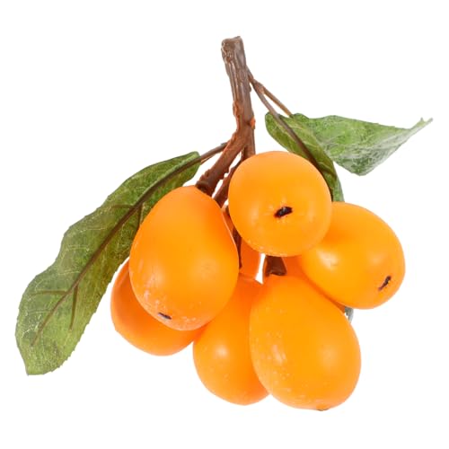 Yardwe Zeichenfolge Simuliertes Loquat Künstliche Früchte Falsch Mispelimitat-verzierung Künstliches Obst Zur Auslage Obstmodell Kunstobst Aus Der Küche Obst-Modell- Orange Plastik Yardwe Zeichenfolge Simuliertes Loquat Künstliche Früchte Falsch Mispelimitat-verzierung Künstliches Obst Zur Auslage Obstmodell Kunstobst Aus Der Küche Obst-Modell- Orange Plastik von Yardwe