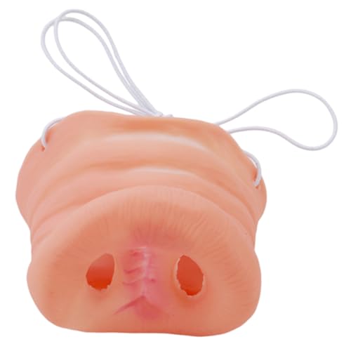 Yardwe Zirkus Schweinenase halloween masken halloween masks masken für halloween lustige gesichtsmasken Kostüm -Requisite Schweinsnase Cosplay-Nase gefälschte Nasenstützen Emulsion von Yardwe