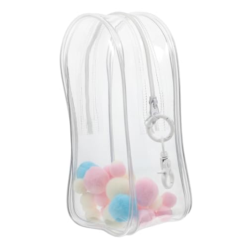Yardwe durchsichtiger Minibeutel Aufbewahrungstasche für Figuren Puppen-Aufbewahrungskoffer Einzelnes Reißverschlussetui Tasche für Minifiguren PVC Transparent Yardwe durchsichtiger Minibeutel Aufbewahrungstasche für Figuren Puppen-Aufbewahrungskoffer Einzelnes Reißverschlussetui Tasche für Minifiguren PVC Transparent von Yardwe