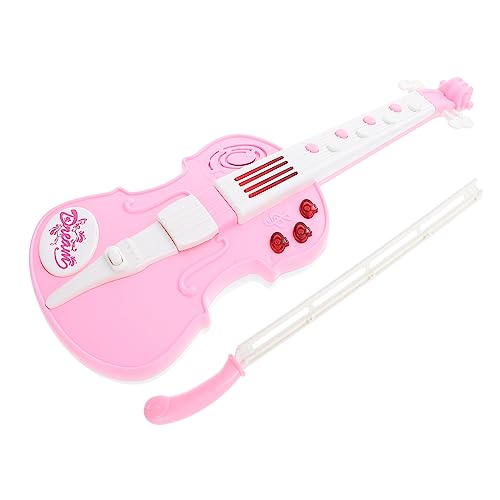 Yardwe elektronische Geige kinderinstrumente musikinstrumente Musikinstrument Music Instruments for spielsachen Instrument ABS-Kunststoff Rosa von Yardwe