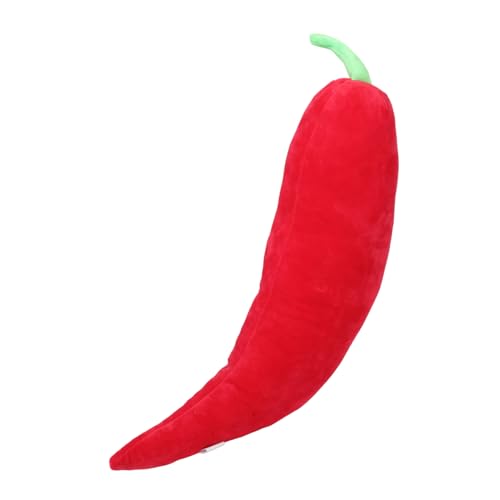 Yardwe gefüllte Paprika Plüschtiere kurzer Plüsch rot von Yardwe