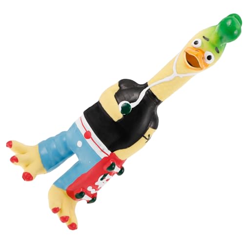 Yardwe schreiendes Hühnerspielzeug schrilles Huhn Interaktives Lustiges Stressspielzeug Squeeze-Sound-Huhn- Huhn kreischendes Simulationshuhn Emulsion Yardwe schreiendes Hühnerspielzeug schrilles Huhn Interaktives Lustiges Stressspielzeug Squeeze-Sound-Huhn- Huhn kreischendes Simulationshuhn Emulsion von Yardwe