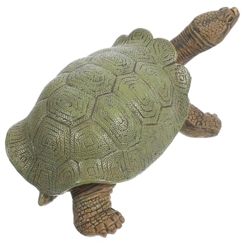 Yardwe spielzeuge Schildkröten Spielzeugschildkröte Simulation Tierfigur Reptilientier -Figurenspielzeug Simulation Tiermodell Plastik von Yardwe
