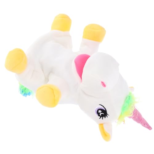 Yardwe tierische Marionette Einhornpuppe zum Geschichtenerzählen lebensechte Einhornpuppe Geschichtenerzählende Einhornpuppe Lebensartiges Handspielzeug Stoff Weiß Yardwe tierische Marionette Einhornpuppe zum Geschichtenerzählen lebensechte Einhornpuppe Geschichtenerzählende Einhornpuppe Lebensartiges Handspielzeug Stoff Weiß von Yardwe