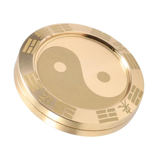 Yardwe zum Stressabbau Zappeln für Finger Spinnen Geburtstagsgeschenk stressabbau Zappelei für Erwachsene kleine Zappelspielzeuge Messing Golden von Yardwe