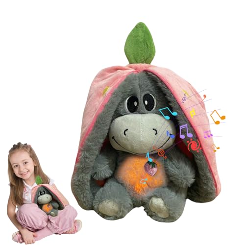 Atmendes Kuscheltier Esel,Beruhigendes Esel Plüschtier mit Atembewegung und Musik,Schlafendes Stofftier,Erdbeeresel Plüschtiere,Einschlafhilfe Babys Kuscheltier Kinder Anxiety Relief Spielzeug Atmendes Kuscheltier Esel,Beruhigendes Esel Plüschtier mit Atembewegung und Musik,Schlafendes Stofftier,Erdbeeresel Plüschtiere,Einschlafhilfe Babys Kuscheltier Kinder Anxiety Relief Spielzeug von Yarteim