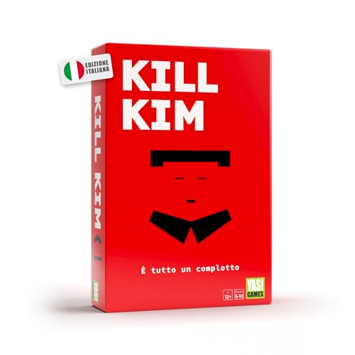 Yas Games - Kill Kim - Das einzige auf Italienisch - Partyspiel für 5 bis 10 Spieler ab 12 Jahren von Yas Games