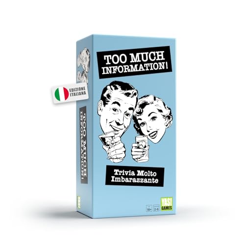 Yas Games - Too Much Information - Das einzige auf Italienisch - Pary Game für Spieler ab 18 Jahren Yas Games - Too Much Information - Das einzige auf Italienisch - Pary Game für Spieler ab 18 Jahren von Yas Games