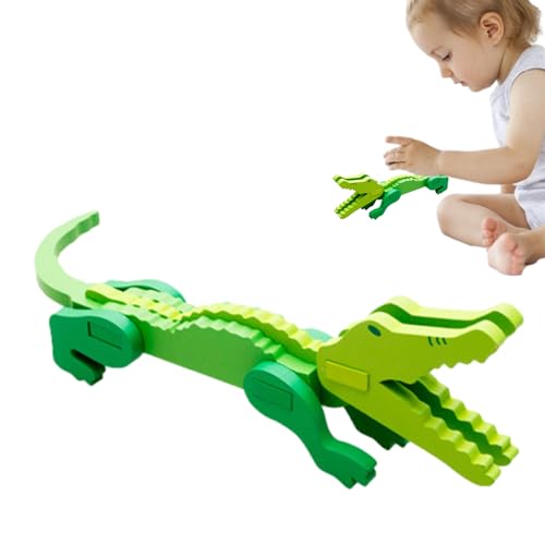 Yatlouba 3D-Tiere-Figuren-Bausteine - 3D-Baupuzzle mit Tierfiguren | 3D-Puzzle-Bastelset zum Selbermachen mit Tiermotiven für Jungen, Mädchen und Kinder von Yatlouba
