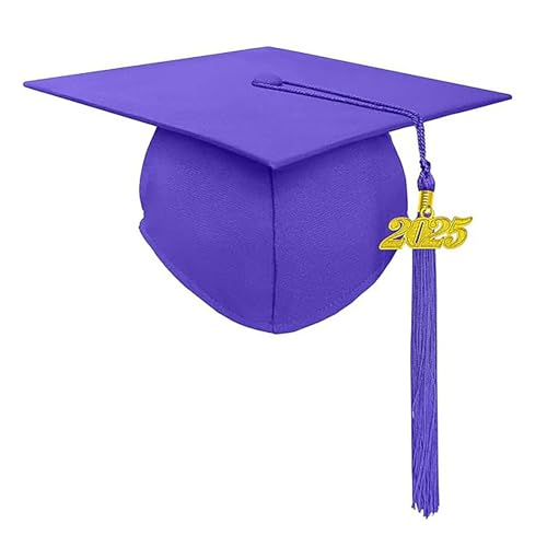 Yawdil 2025 Akademische Hut-Kopf bedeckungen, Akademie-Souvenir mützen, Cosplay-Zubehör-Charme-Ornament, DIY Fringe Graduation Kleid Zeremonie Hut von Yawdil
