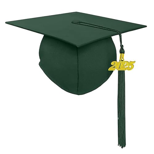 Yawdil 2025 Akademische Hut-Kopf bedeckungen, Akademie-Souvenir mützen, Cosplay-Zubehör-Charme-Ornament, DIY Fringe Graduation Kleid Zeremonie Hut von Yawdil