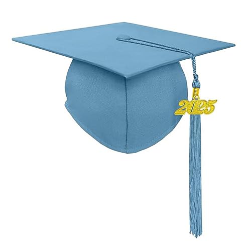Yawdil 2025 Akademische Hut-Kopf bedeckungen, Akademie-Souvenir mützen, Cosplay-Zubehör-Charme-Ornament, DIY Fringe Graduation Kleid Zeremonie Hut von Yawdil