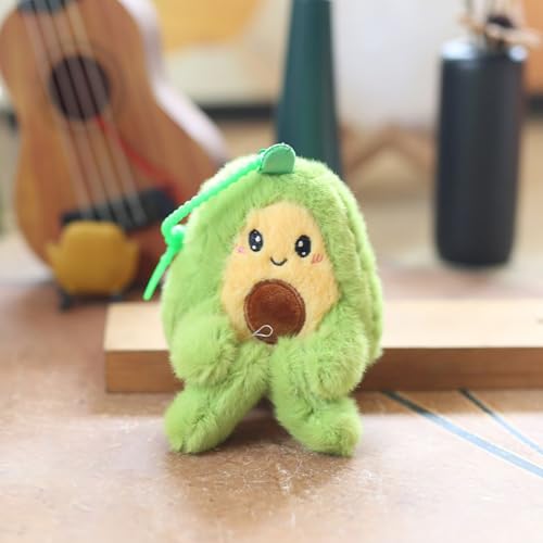 Yawdil Cartoon niedliche Avocado gefüllte Plüsch Puppe Spielzeug Anhänger Autos CHL üssel Ring Rucksack Hangings Dekoration Yawdil Cartoon niedliche Avocado gefüllte Plüsch Puppe Spielzeug Anhänger Autos CHL üssel Ring Rucksack Hangings Dekoration von Yawdil