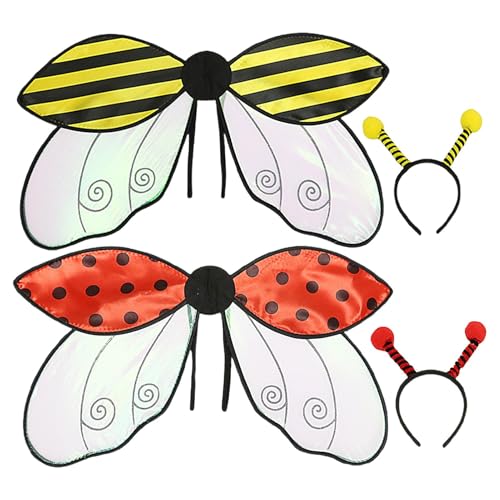 Bienenkostüm Kinder, Marienkäferflügel Kinder, Bie nen Kostüm, Bienenflügel Erwachsene, Biene Flügel, Biene Kostüm Mädchen, Marienkäfer Biene Stirnband Flügel Kostüm Zubehör Cosplay Kostüm,Marienkäfer Bienenkostüm Kinder, Marienkäferflügel Kinder, Bie nen Kostüm, Bienenflügel Erwachsene, Biene Flügel, Biene Kostüm Mädchen, Marienkäfer Biene Stirnband Flügel Kostüm Zubehör Cosplay Kostüm,Marienkäfer von Yaztauho