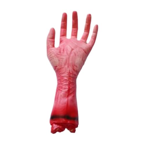 Yaztauho Halloween Körperteile | Menschlicher Halloween Arm - Decorativ Grusel Cosplay Requisiten Für Geisterhaus Escape Room Schulaufführung Partyzubehör von Yaztauho