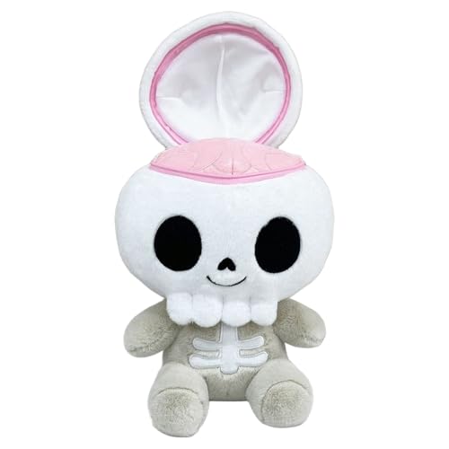 Yaztauho Halloween Kuscheltier - 25 cm Skelett Kuschelfigur | Weiches Spielzeug Für Kinder Erwachsene Halloween Deko Wohnzimmer Schlafzimmer Sessel Auto Yaztauho Halloween Kuscheltier - 25 cm Skelett Kuschelfigur | Weiches Spielzeug Für Kinder Erwachsene Halloween Deko Wohnzimmer Schlafzimmer Sessel Auto von Yaztauho