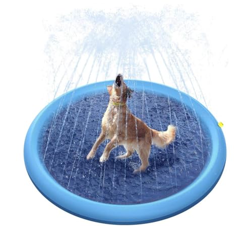 Yaztauho Hundwassersprinkler, Sprinklerpad | Outdoor Sprinkler für Kinder | Verdickter und großes Pad, Outdoor -Spiel für Rasen Hinterhof, Sommerspielzeug für Kinder und Haustiere Yaztauho Hundwassersprinkler, Sprinklerpad | Outdoor Sprinkler für Kinder | Verdickter und großes Pad, Outdoor -Spiel für Rasen Hinterhof, Sommerspielzeug für Kinder und Haustiere von Yaztauho