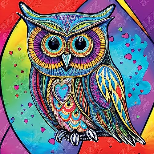 Puzzle 1023 Teile: böhmische Eule Puzzle 1023 Teile: böhmische Eule von Yazz puzzle