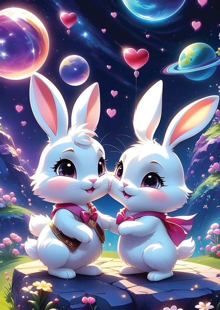 Yazz Bunnies in Love 1000 Teile Puzzle Yazz-3857 Yazz Bunnies in Love 1000 Teile Puzzle Yazz-3857 von Yazz