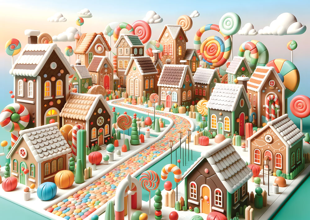 Yazz Candy Land 1000 Teile Puzzle Yazz-3862 Yazz Candy Land 1000 Teile Puzzle Yazz-3862 von Yazz