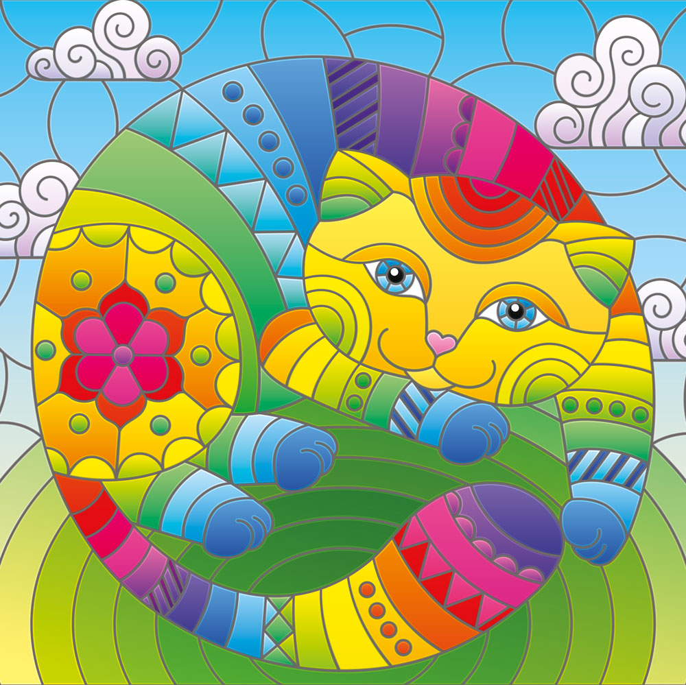 Yazz Cat in the Circle 1023 Teile Puzzle Yazz-3844 Yazz Cat in the Circle 1023 Teile Puzzle Yazz-3844 von Yazz