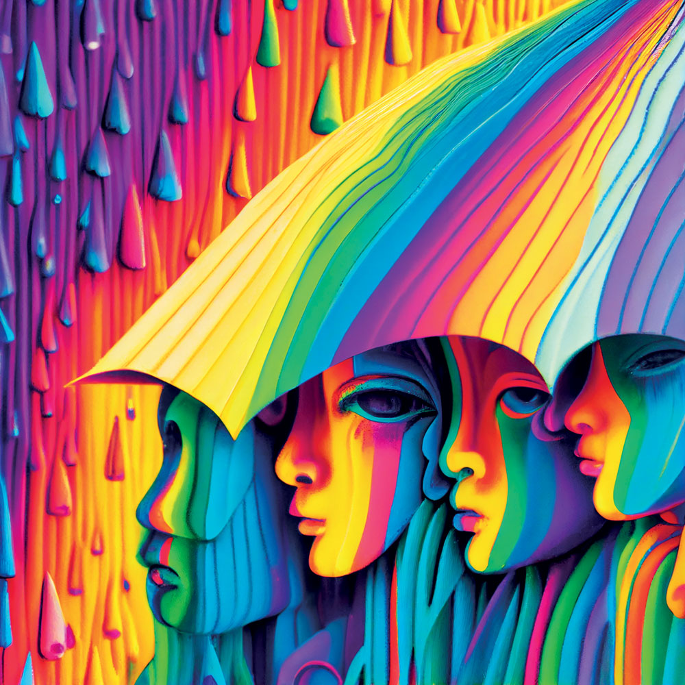 Yazz Rain-Bow 1023 Teile Puzzle Yazz-3843 Yazz Rain-Bow 1023 Teile Puzzle Yazz-3843 von Yazz